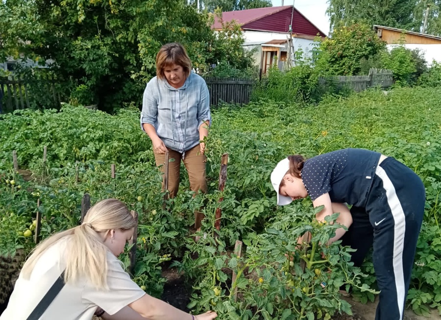 Оксана Тарасова с учениками